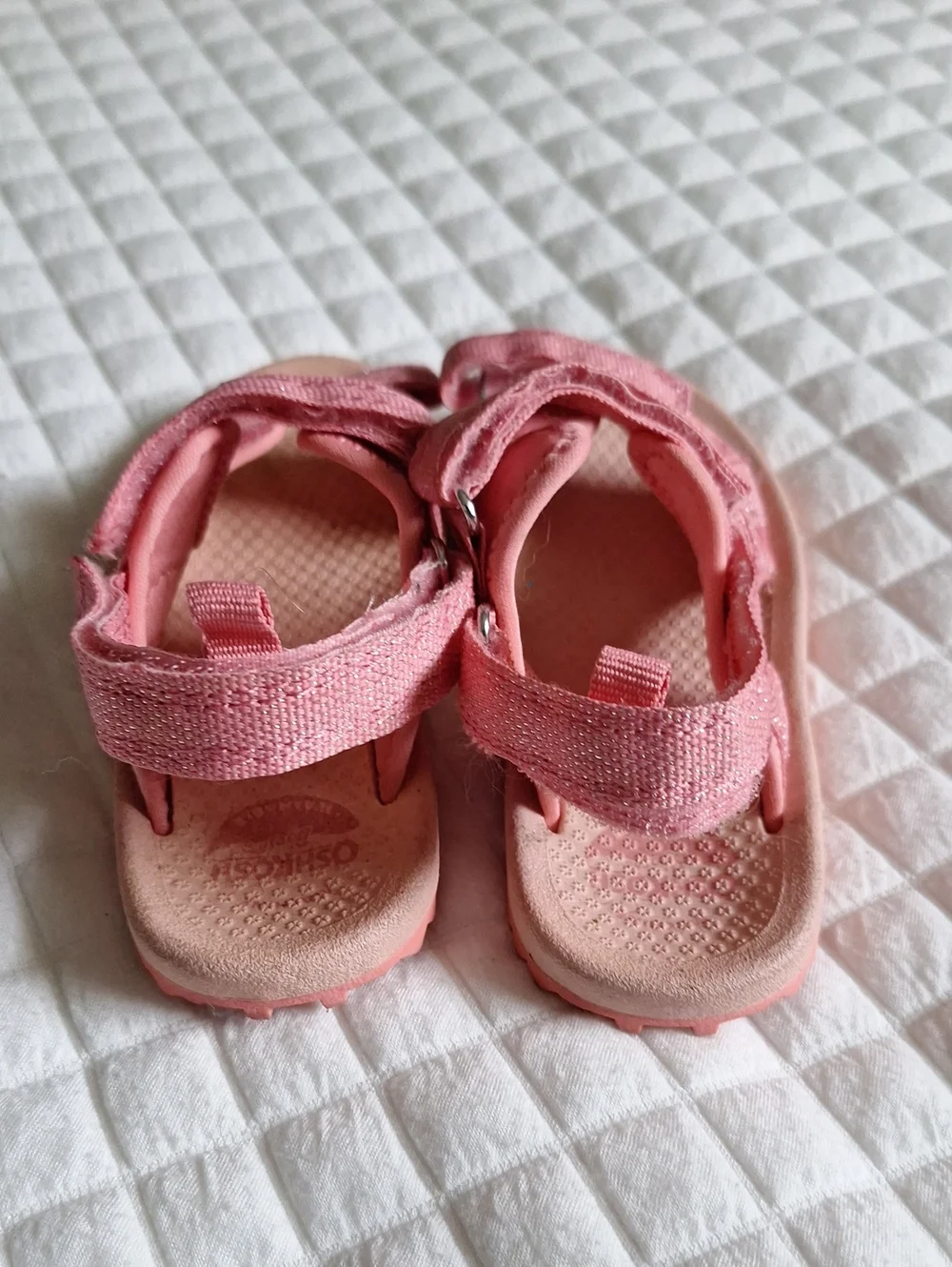 OshKosh B'gosh Pink Glitter Strap Kids' Sandals
